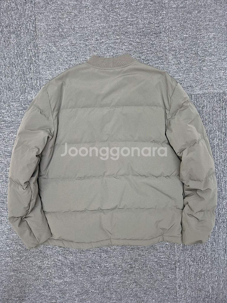 [XL]<게스>베이지 구스 패딩 점퍼--5