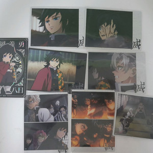 8종 일괄)귀멸의 칼날 콜렉팅 하이라이트픽 기유 샤인 카드 세트