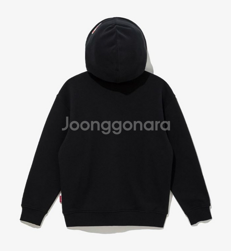 산리오 키티X뉴에라 블랙 후드집업 55-66 (새제품 정품)--2