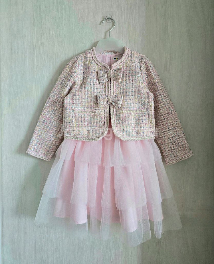 에스핏 자켓 샤원피스세트 120사이즈--1