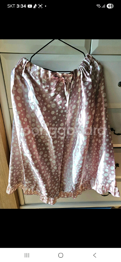 핑골프 실크 샤워가운 거의새상품--0