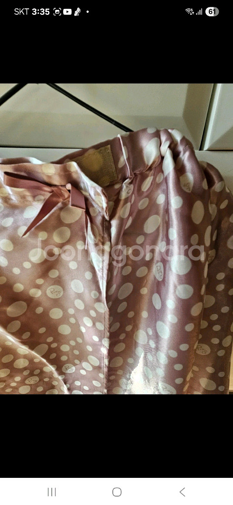 핑골프 실크 샤워가운 거의새상품--1