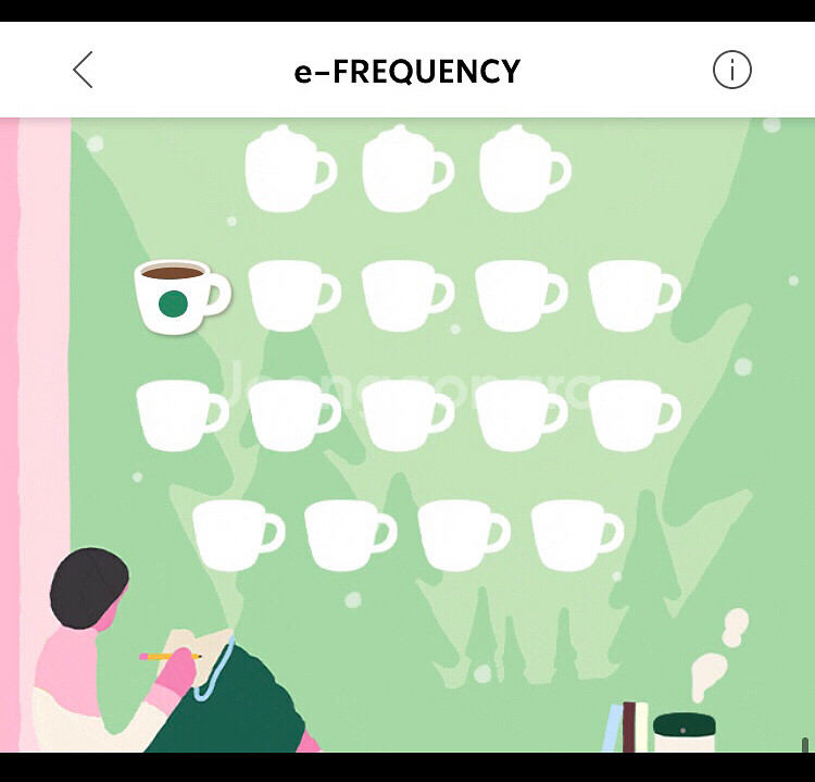 스타벅스 프리퀀시 일반 1장--0