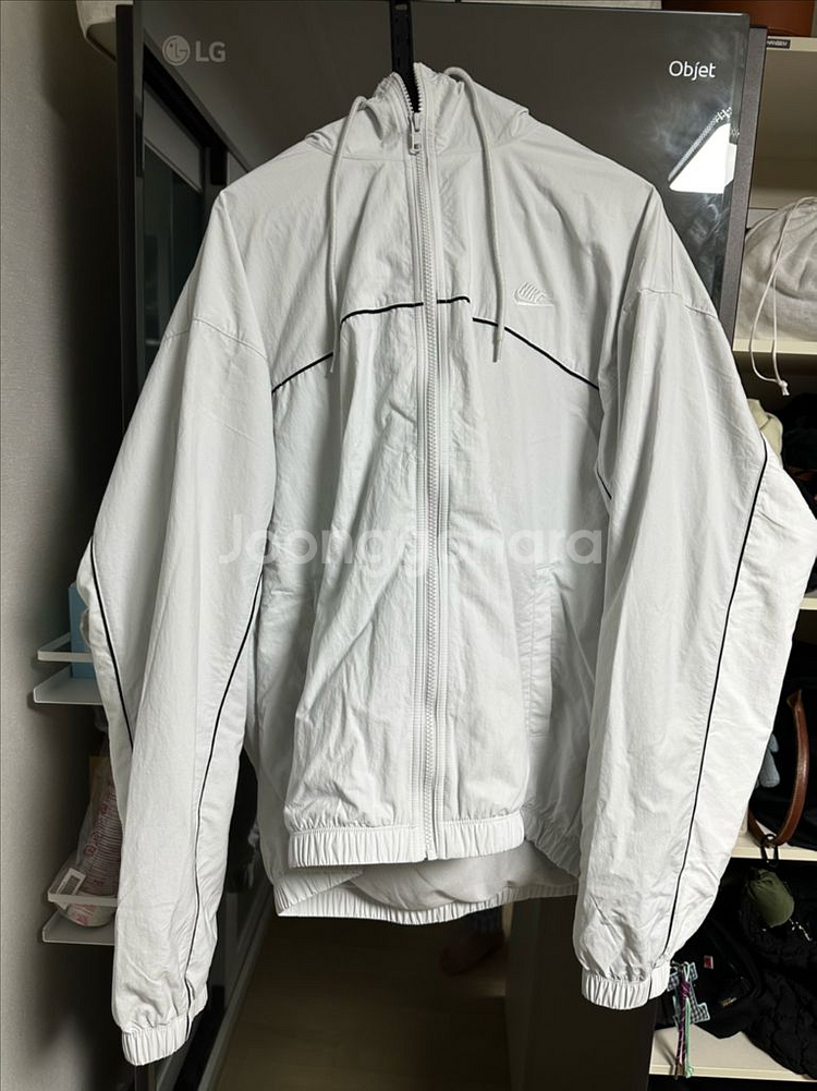 나이키 클럽 후드 바람막이 자켓--4