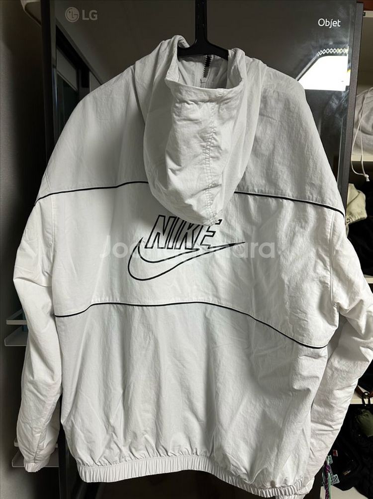 나이키 클럽 후드 바람막이 자켓--6