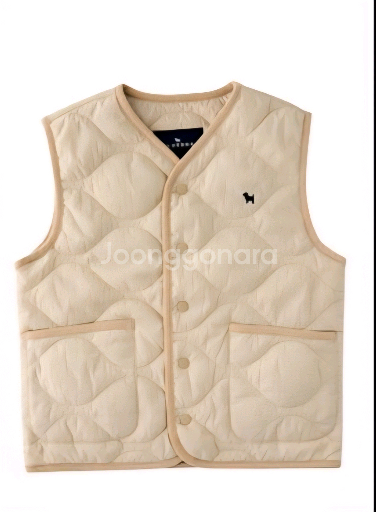 블루독 퀼팅 조끼 145--0