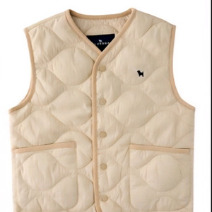 블루독 퀼팅 조끼 145