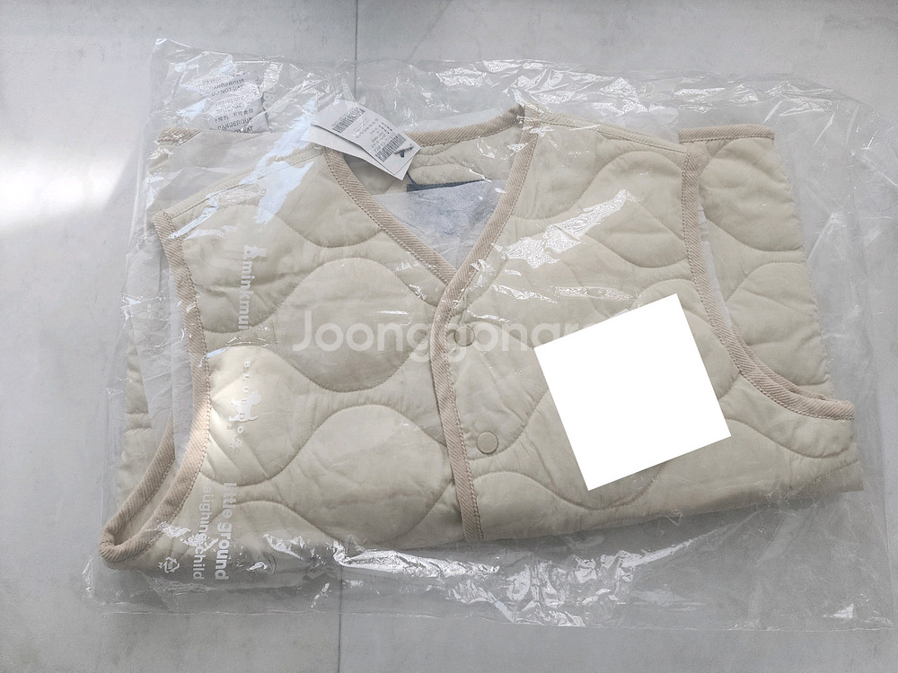 블루독 퀼팅 조끼 145--2