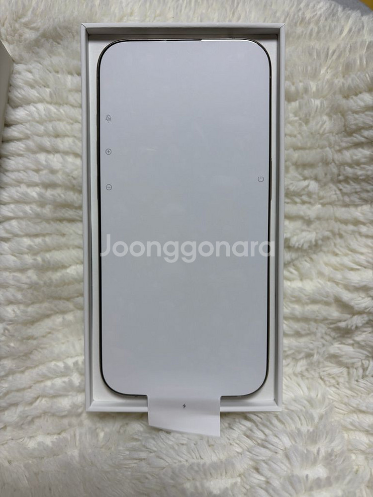 리퍼 미사용 아이폰 15프로 256GB 내추럴티타늄--3