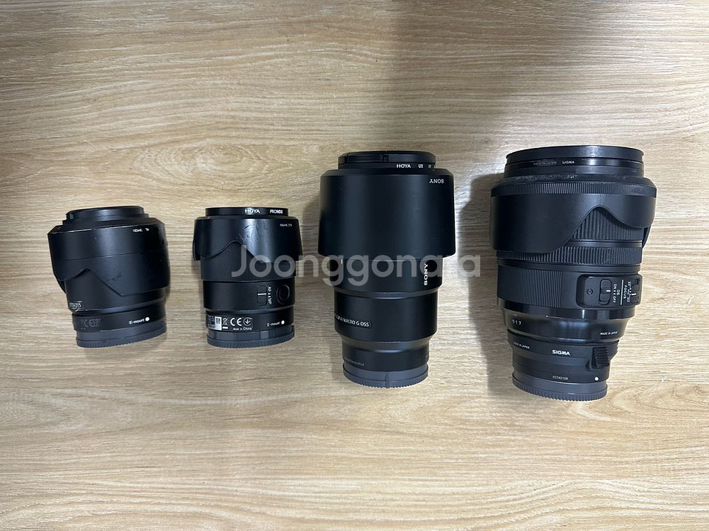 소니 렌즈 3개 세트--0
