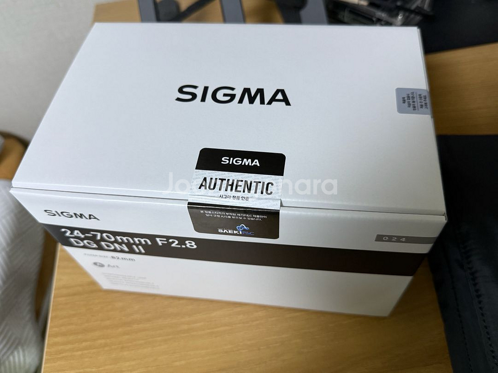 시그마 시계륵2 소니마운트 미개봉 24-70mm F2.8 DG DN II--0