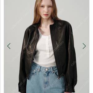 더바넷 레더자켓 leather blouson 블루종