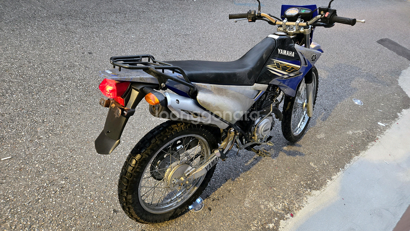 야마하 XTZ125 오토바이--1