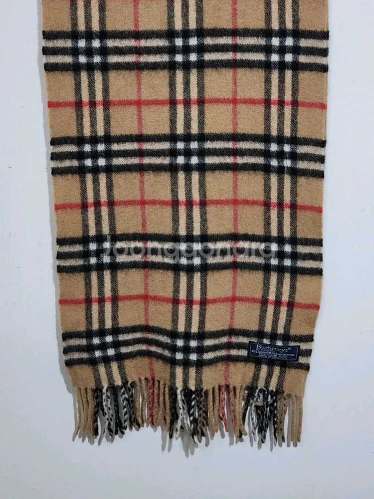 (정품) 버버리 캐시미어 머플러 노바체크 목도리 램스울--2