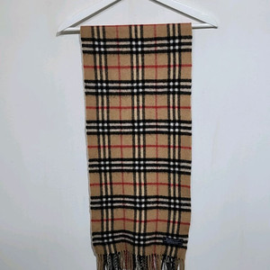 (정품) 버버리 캐시미어 머플러 노바체크 목도리 램스울