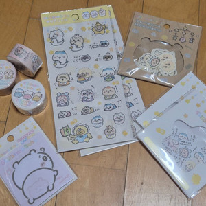 치이카와 베이비 포스트잇, 클리어실, 마스킹테이프,