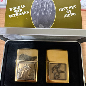 [새상품] zippo 한국전쟁 참전기념 라이터