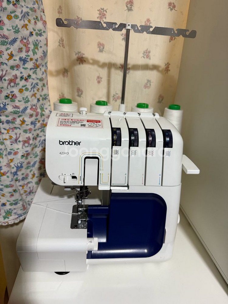 브라더 4234D 재봉틀 오버록--0