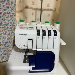 브라더 4234D 재봉틀 오버록