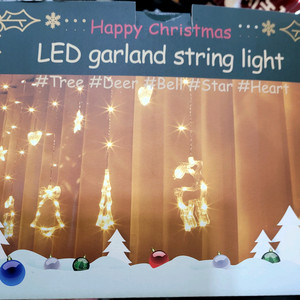 트레이더스가랜드LED라이트슽링16줄6M