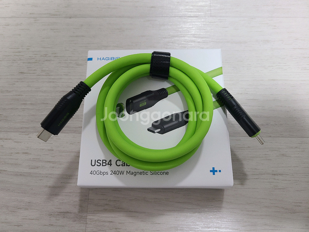 하기비스 USB4 40Gbps 240W 마그네틱 케이블--0