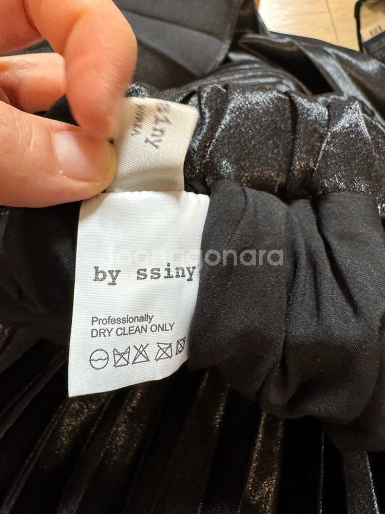 바이씨니 제작 플리츠 스커트--5