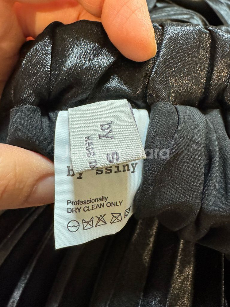 바이씨니 제작 플리츠 스커트--4