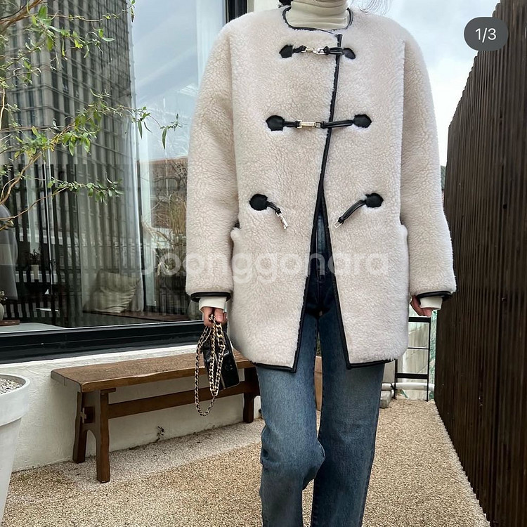 오뮤 시어링무스탕 새상품--0