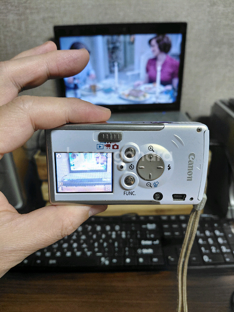 디지털카메라 후지 삼성 올림푸스 캐논 작동품--5