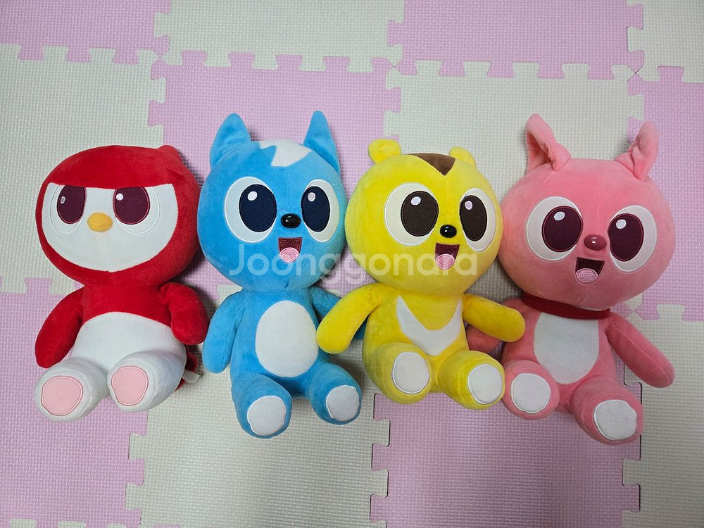 미니특공대 인형 4종 세트--1