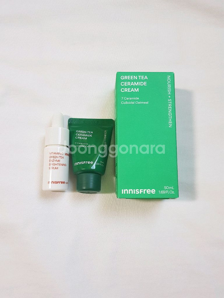 이니스프리 그린티 세라마이드 크림--0
