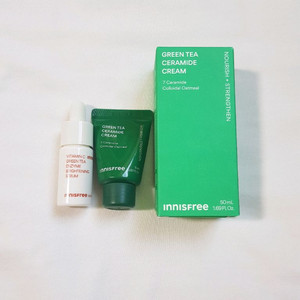 이니스프리 그린티 세라마이드 크림
