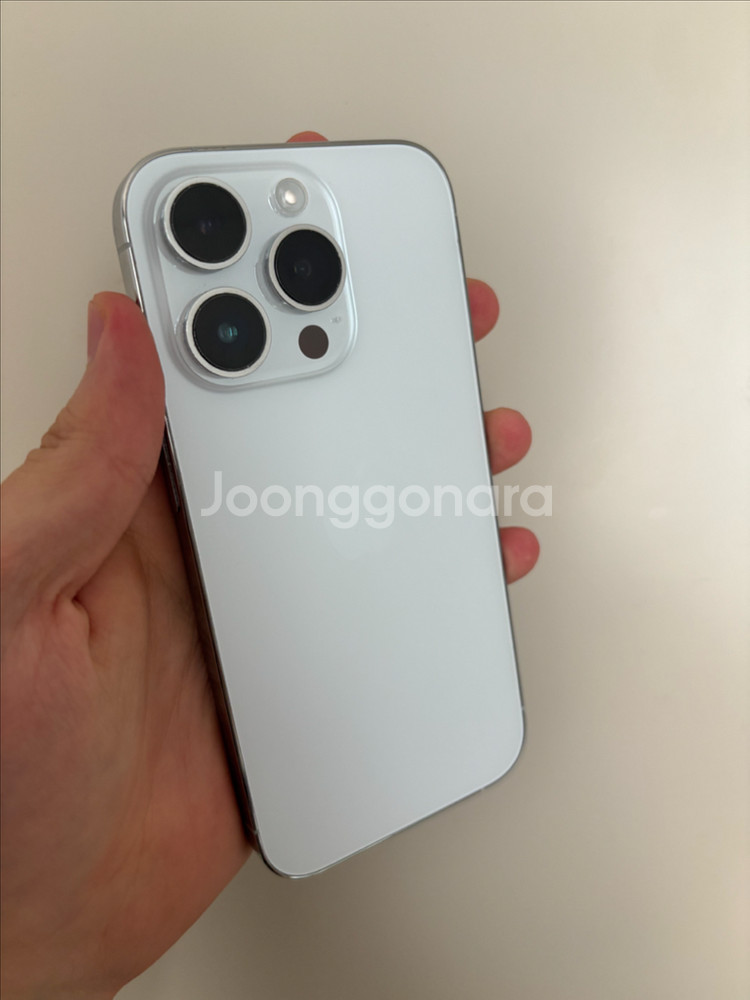 [9]아이폰14 프로 실버 128GB--0