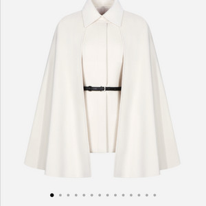 메비 시그니쳐 케이프 코트 크림 2 사이즈