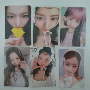 아이브 레이 정품포카 6장 덤드림 당일배송