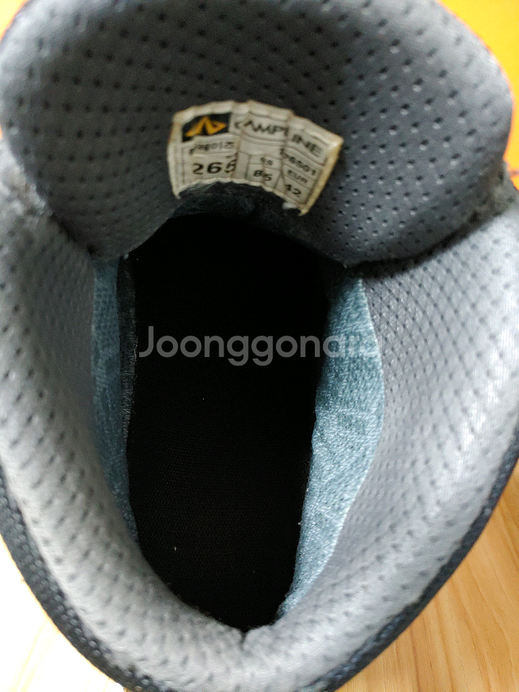 캠프라인 고어텍스 리지에지그립 등산화(표기265추천사이즈260)--4