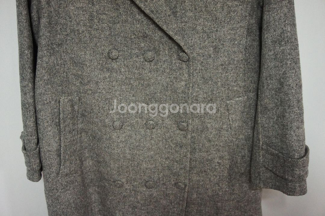 알렉산더왕 그레이 헤링본 코트 여성55-66--2