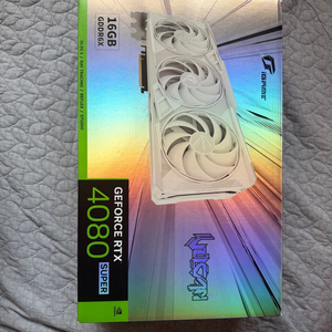 RTX 4080 SUPER 불칸 화이트 판매합니다.