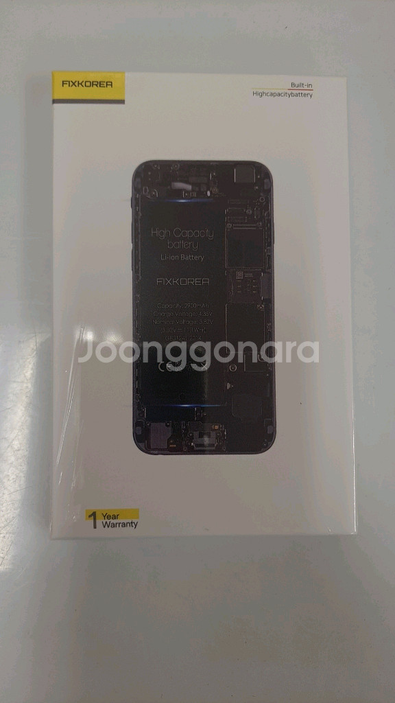 아이폰11,XR 자가교체용 대용량 배터리팩 픽스코리아 제품--0