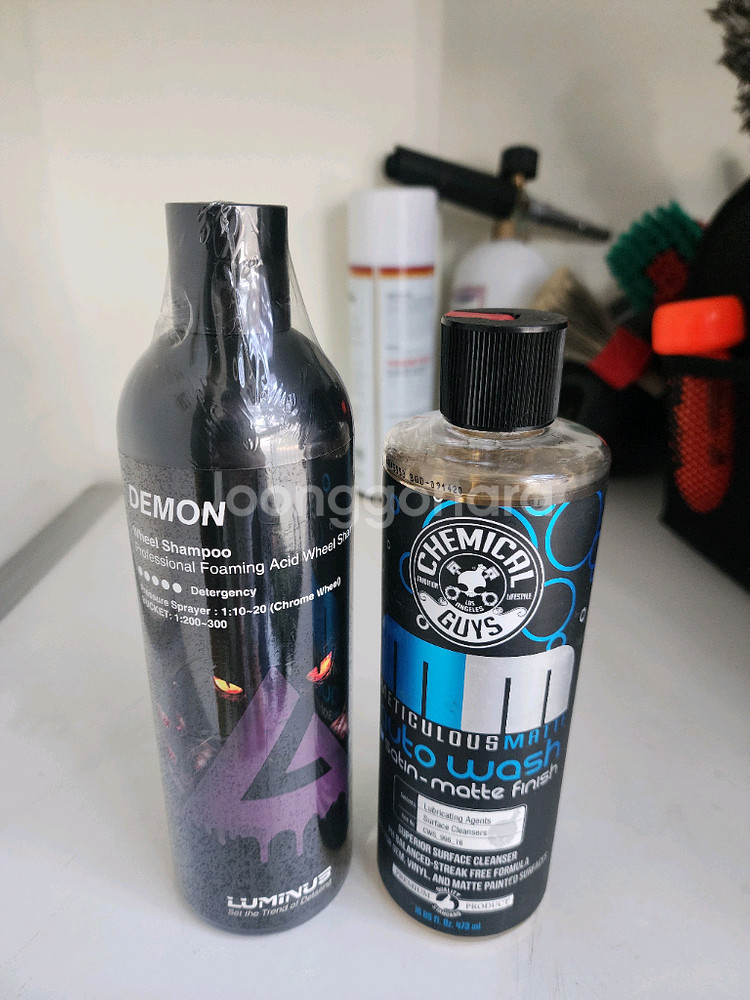 케미컬가이 무광전용 카샴푸, 루미너스 데몬 휠샴푸--2
