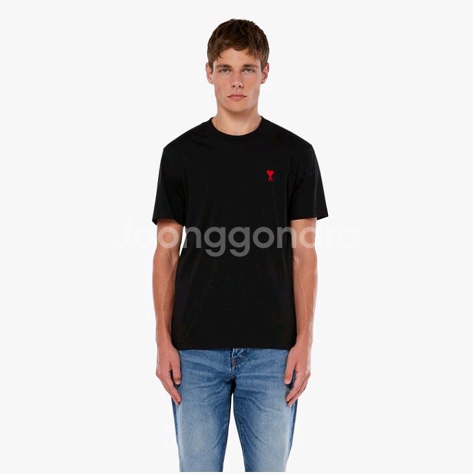 (새상품,재고정리) 아미 스몰하트 반팔티--1