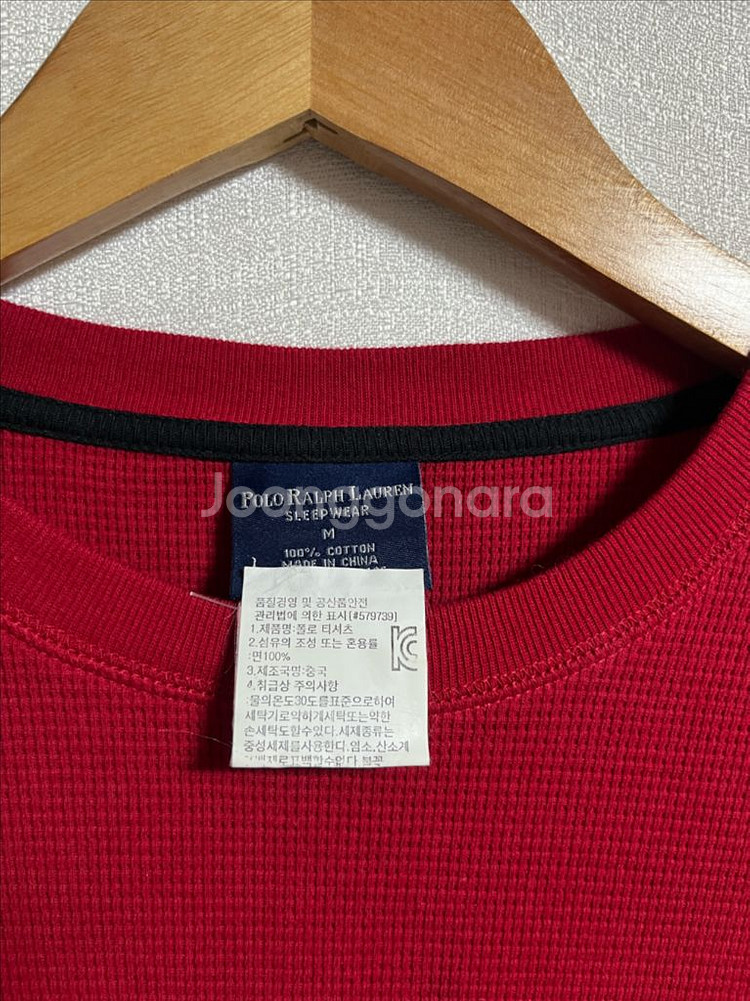 공용 폴로 랄프로렌 와플 맨투맨 티셔츠 M--4