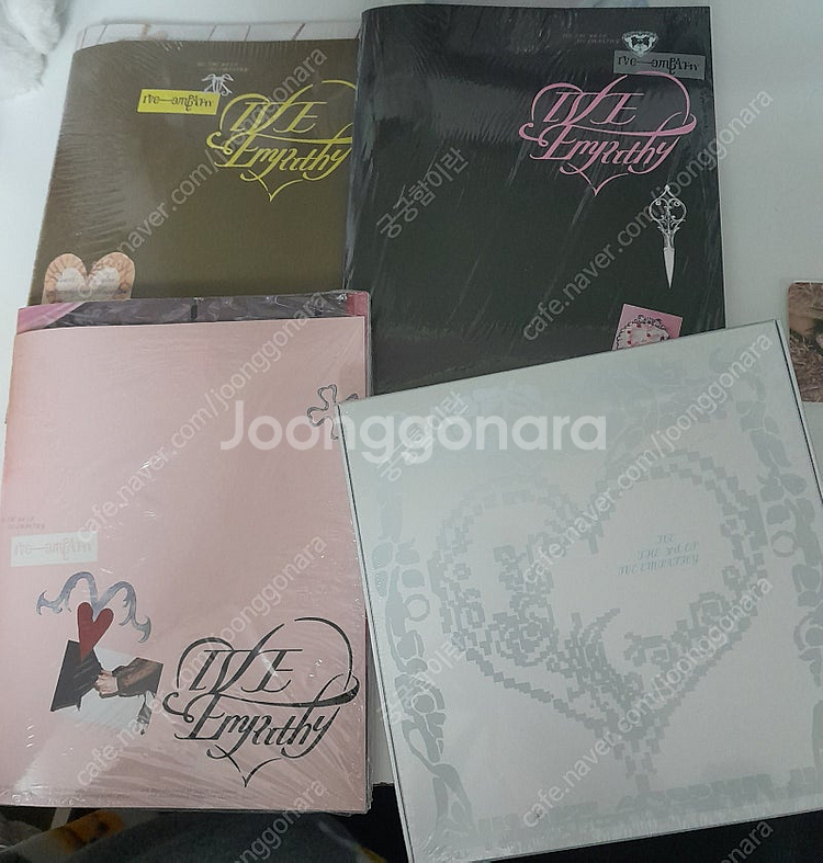 택포 덤드림 100장이상) 당일배송 미개봉 새상품 아이브 엠파시 미개봉 앨범 4개세트상품--0