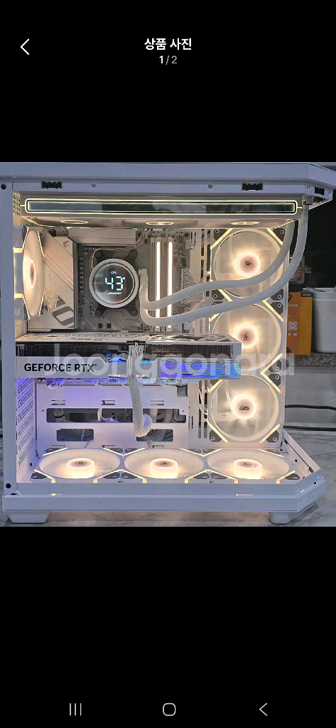 9800x3d, 5080 화이트 튜닝pc팝니다--0