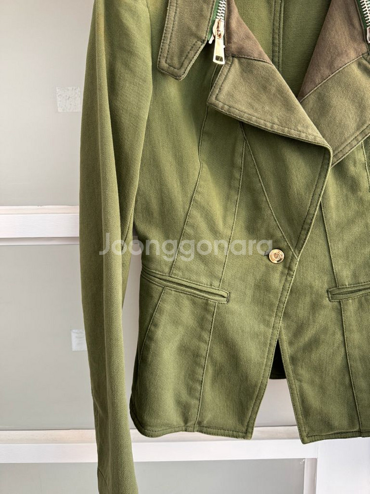 [GIVENCHY] 지방시 올리브색 여성 자켓 40사이즈--2