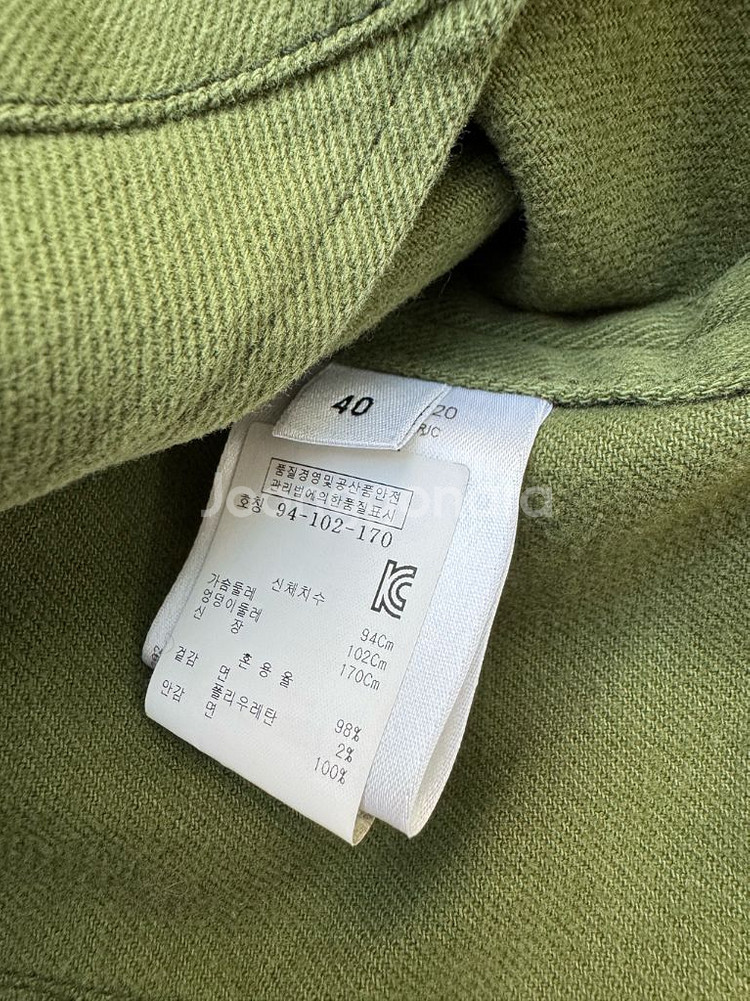 [GIVENCHY] 지방시 올리브색 여성 자켓 40사이즈--5