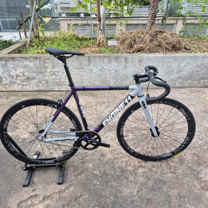 엔진11 크릿디 에그플랜트 그레이 S 픽시 자전거