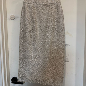 바이씨니 자수 스팽글 스커트