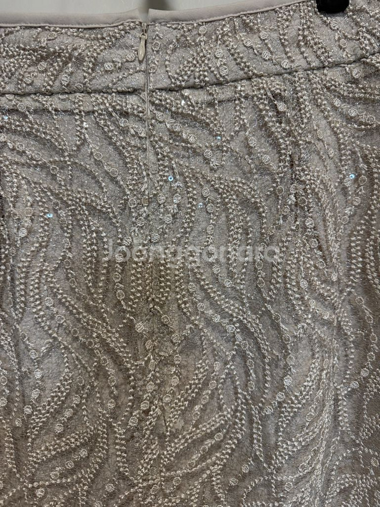 바이씨니 자수 스팽글 스커트--3