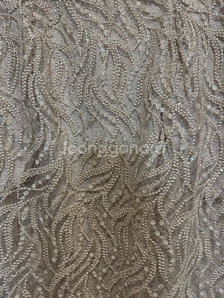 바이씨니 자수 스팽글 스커트--5